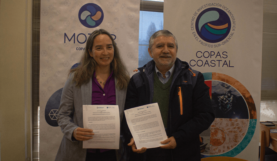 Departamento de Oceanografía firma convenio de colaboración con el Centro Copas Coastal